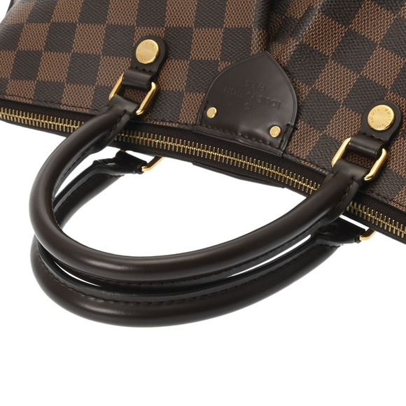 Louis Vuitton Damier Ebene Sienna Shoulder Bag Brown - Picture 3 of 11